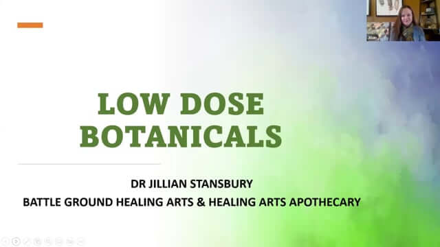 CONNECT 2023 | Low Dose Botanicals | Jillian Stansbury, ND