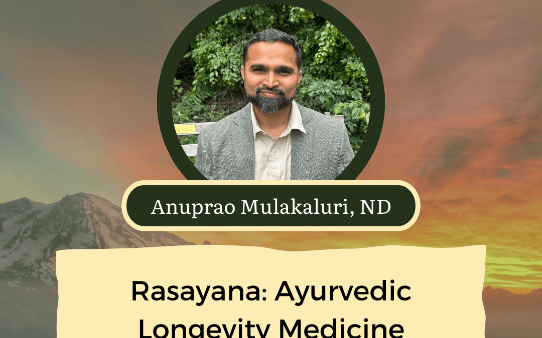 CONNECT 2025 | Rasayana: Ayurvedic Longevity Medicine | Anuprao Mulakaluri, ND
