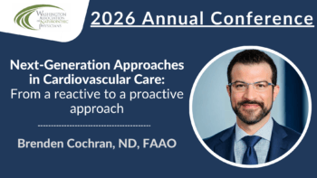 2026 Conference | Next-Generation Approaches in Cardiovascular Care: From a reactive to a proactive approach | Brenden Cochran, ND, FAAO